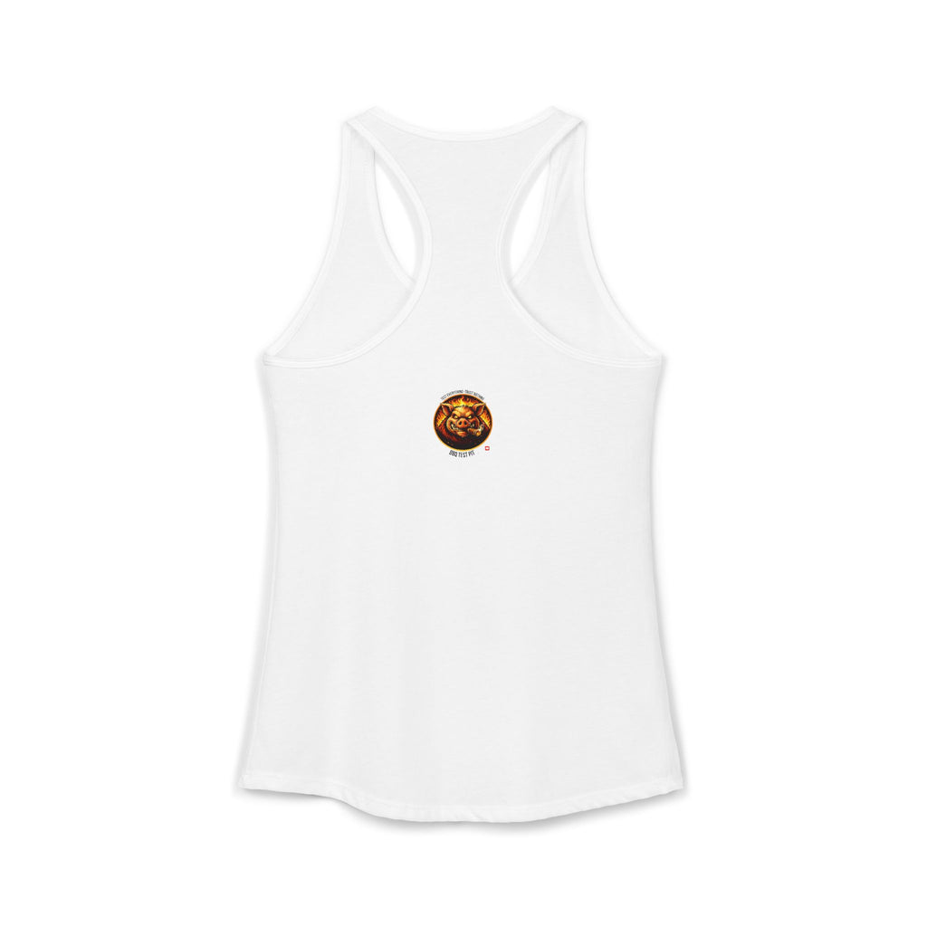 BBQ Test Pit Logo Women's Tank