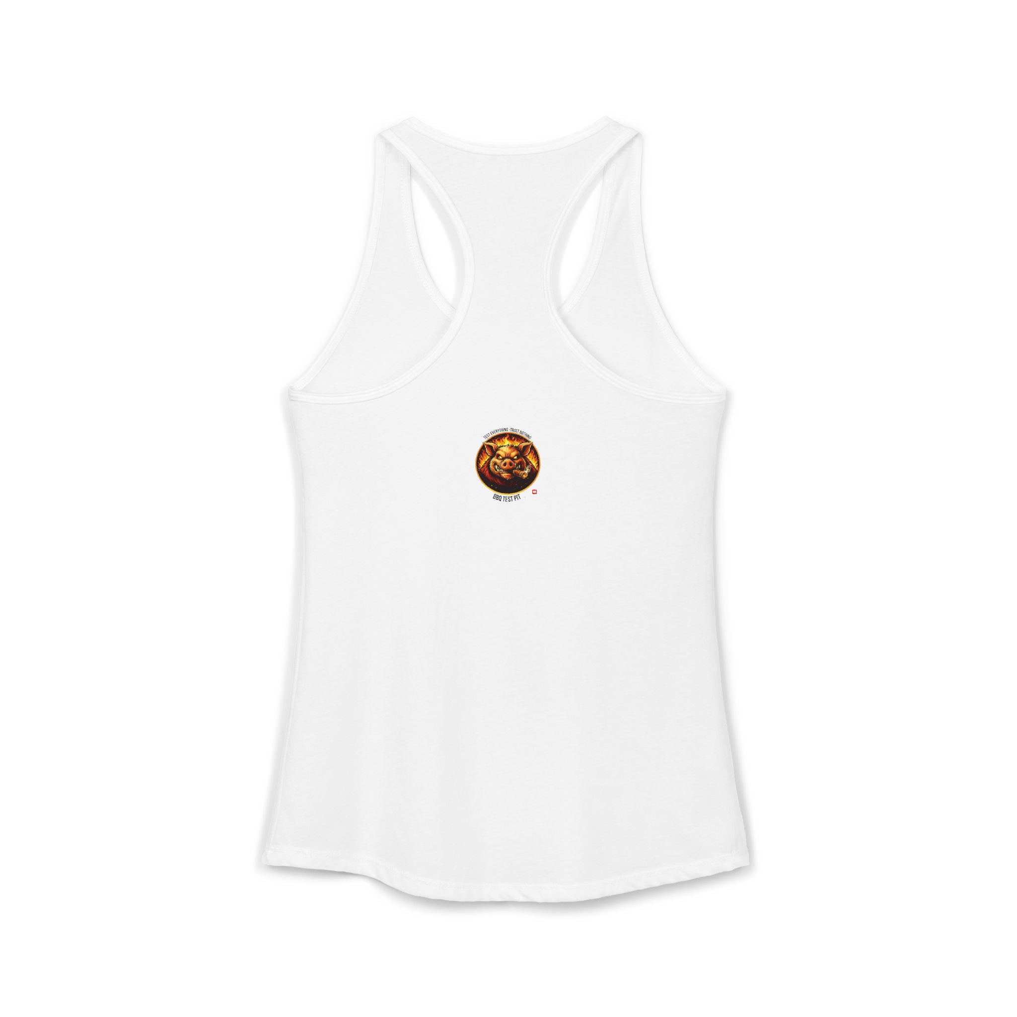 BBQ Test Pit Logo Women's Tank