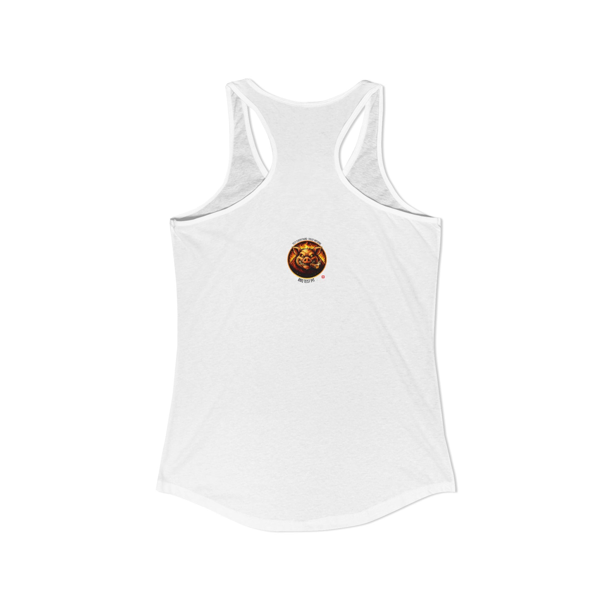BBQ Test Pit Logo Women's Tank