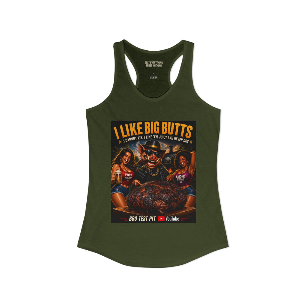 I Like Big Butts Women's Racerback
