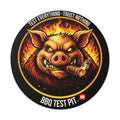 BBQ Test Pit Logo Sticker