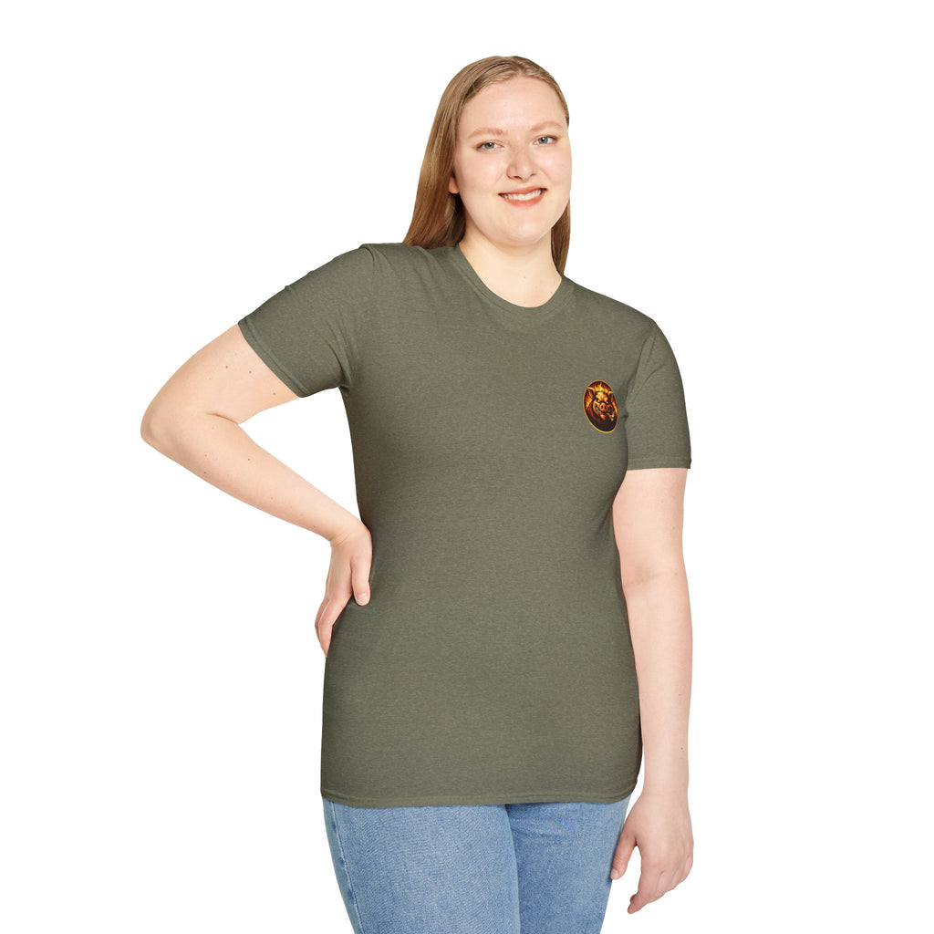 BBQ Test Pit Logo Tee — Premium Soft