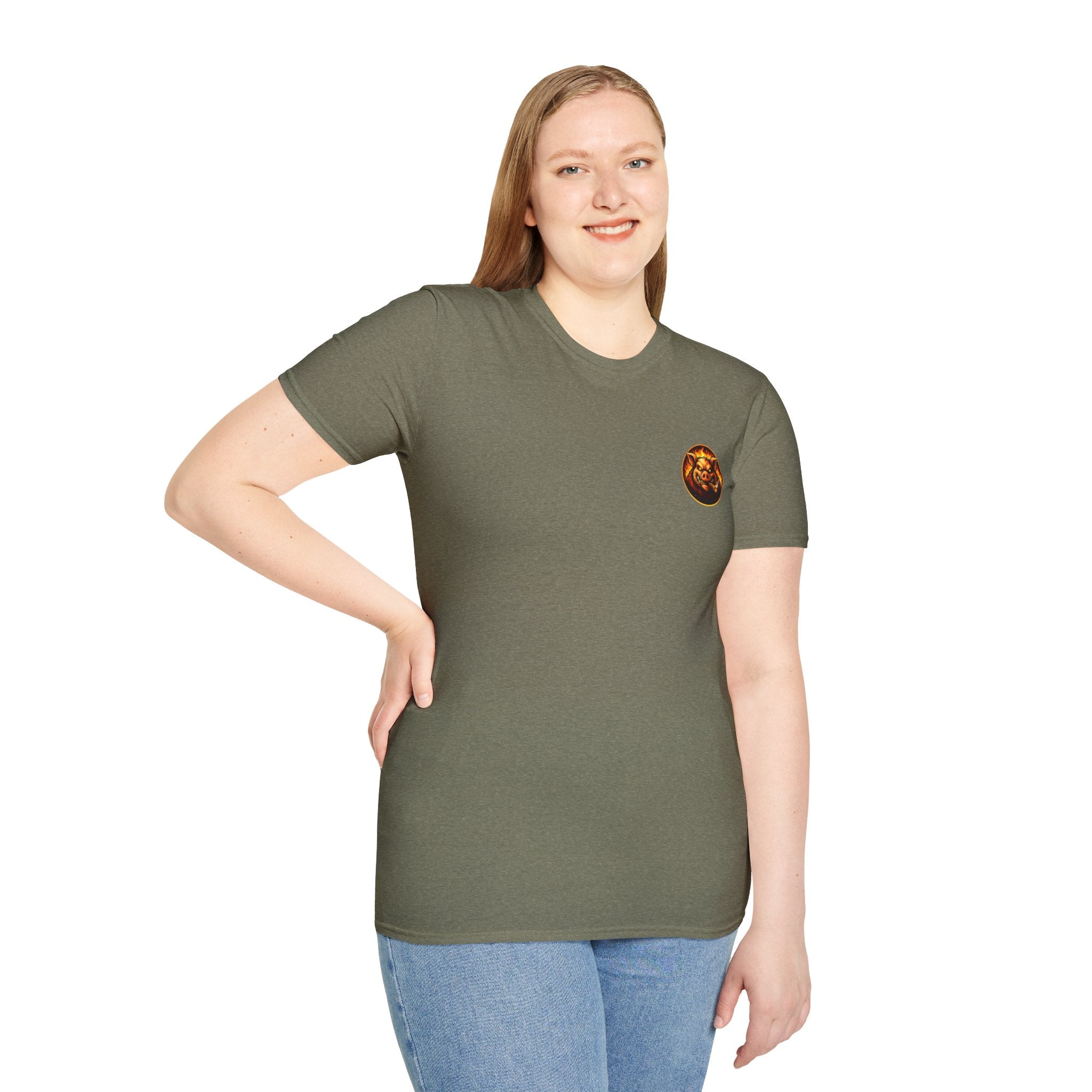 BBQ Test Pit Logo Tee — Premium Soft