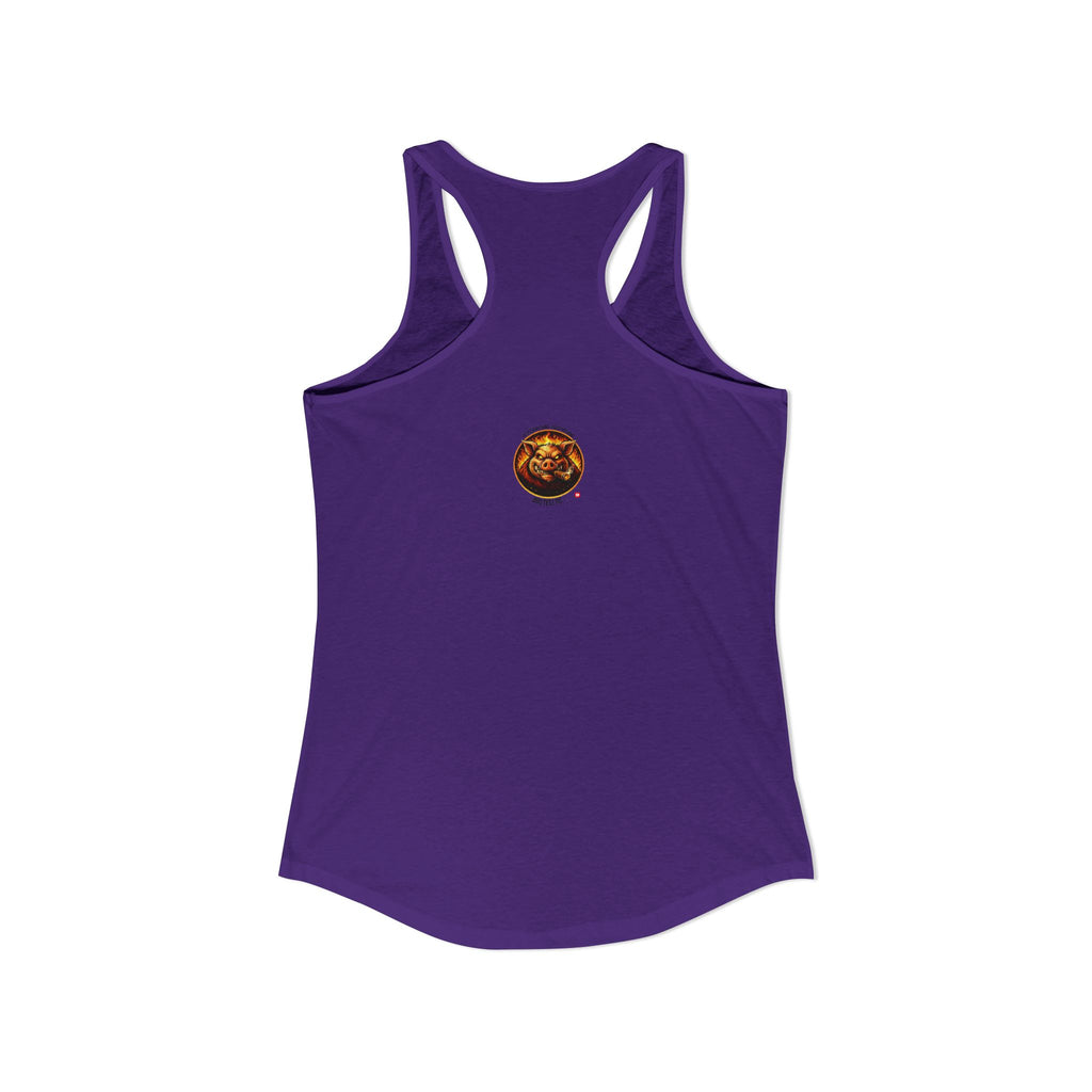 BBQ Test Pit Logo Women's Tank