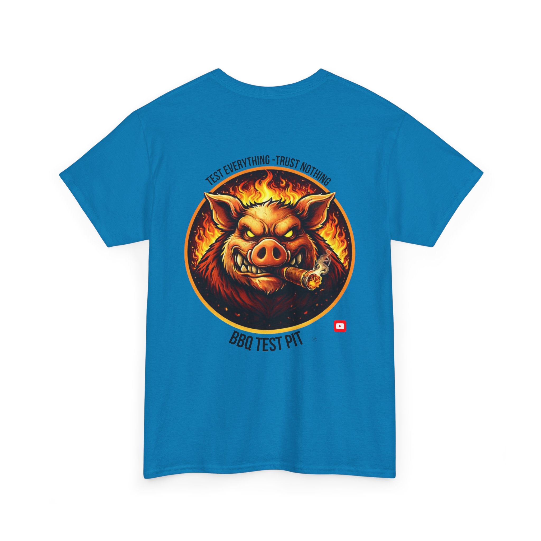 BBQ Test Pit Logo Tee