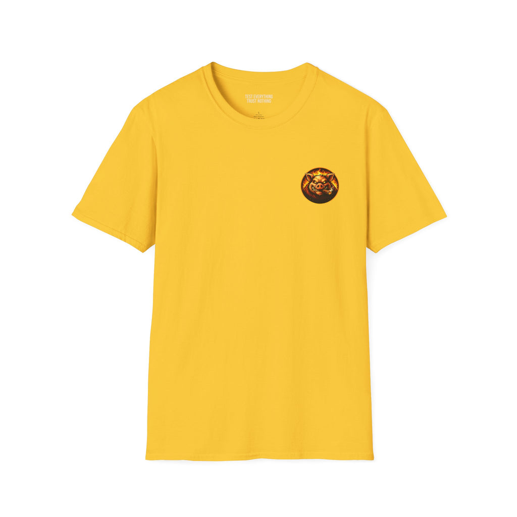BBQ Test Pit Logo Tee — Premium Soft